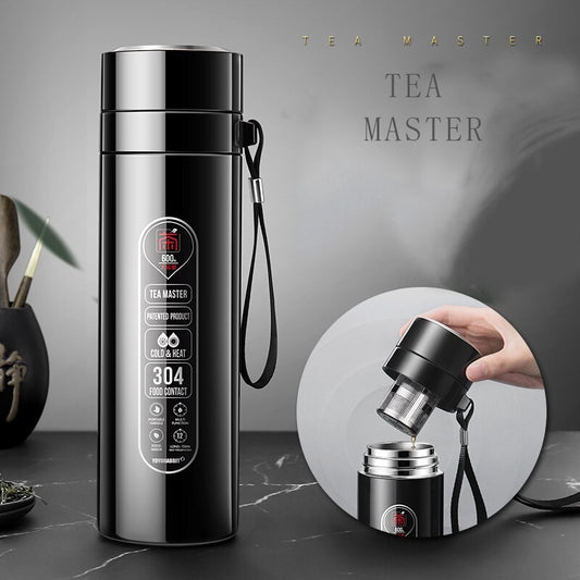 Bouteille Isotherme avec Séparateur à Thé – 600 ml