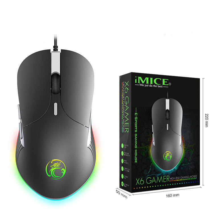 Souris Gaming LED – 6400 DPI