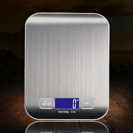 Balance de cuisine électronique inox rechargeable