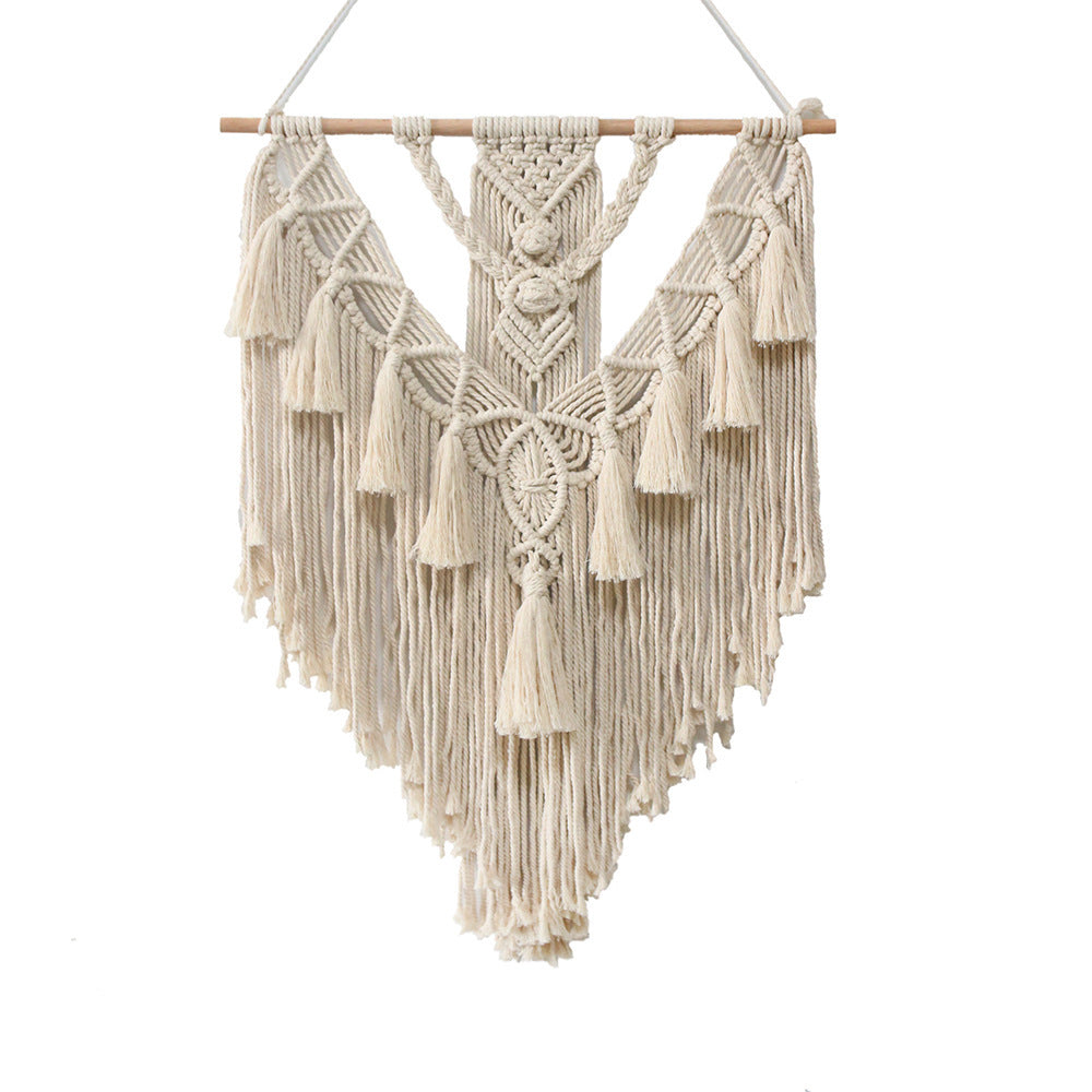 Décoration murale macramé