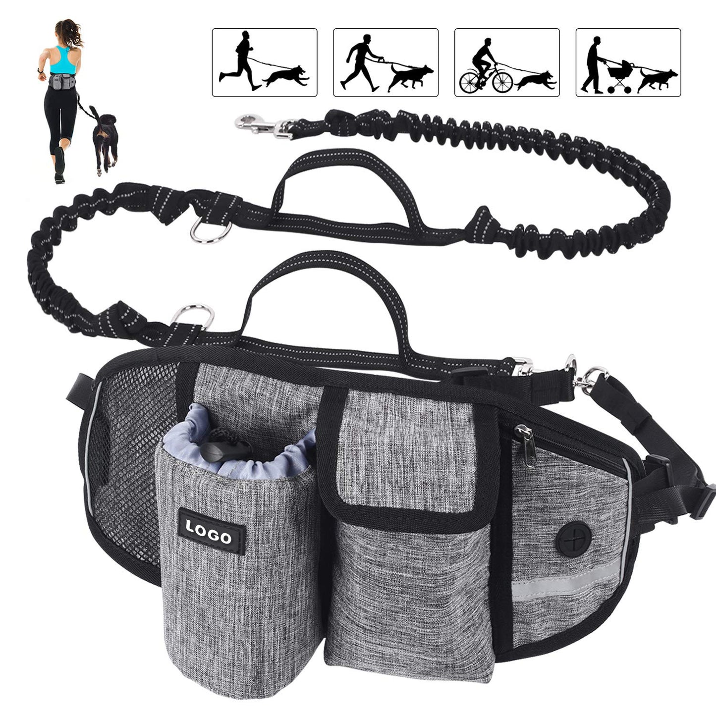 Sac de ceinture pour chien