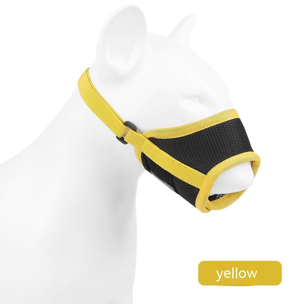 Muselière pour chien en maille respirante