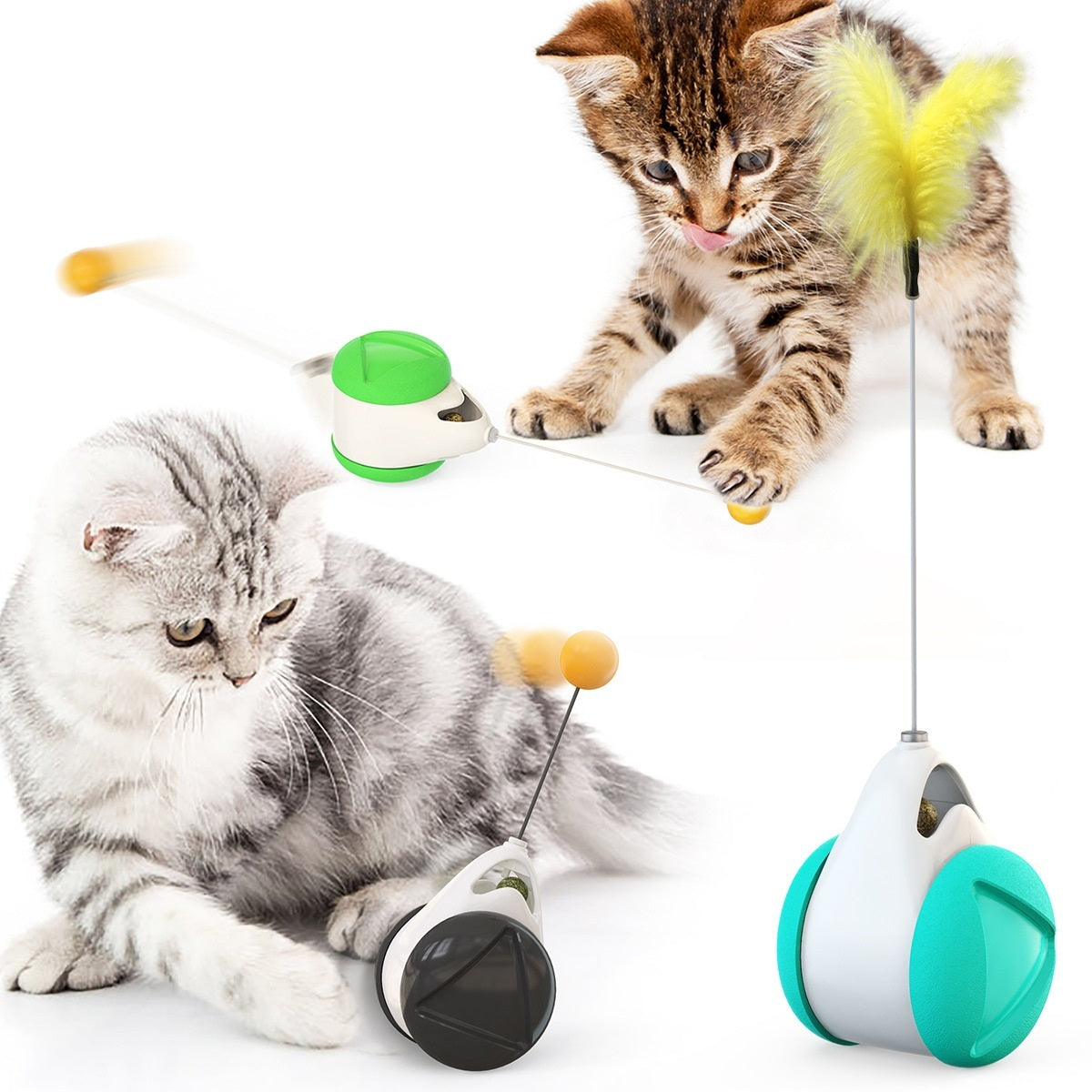 Jouet Équilibrant à Bascule pour Chat