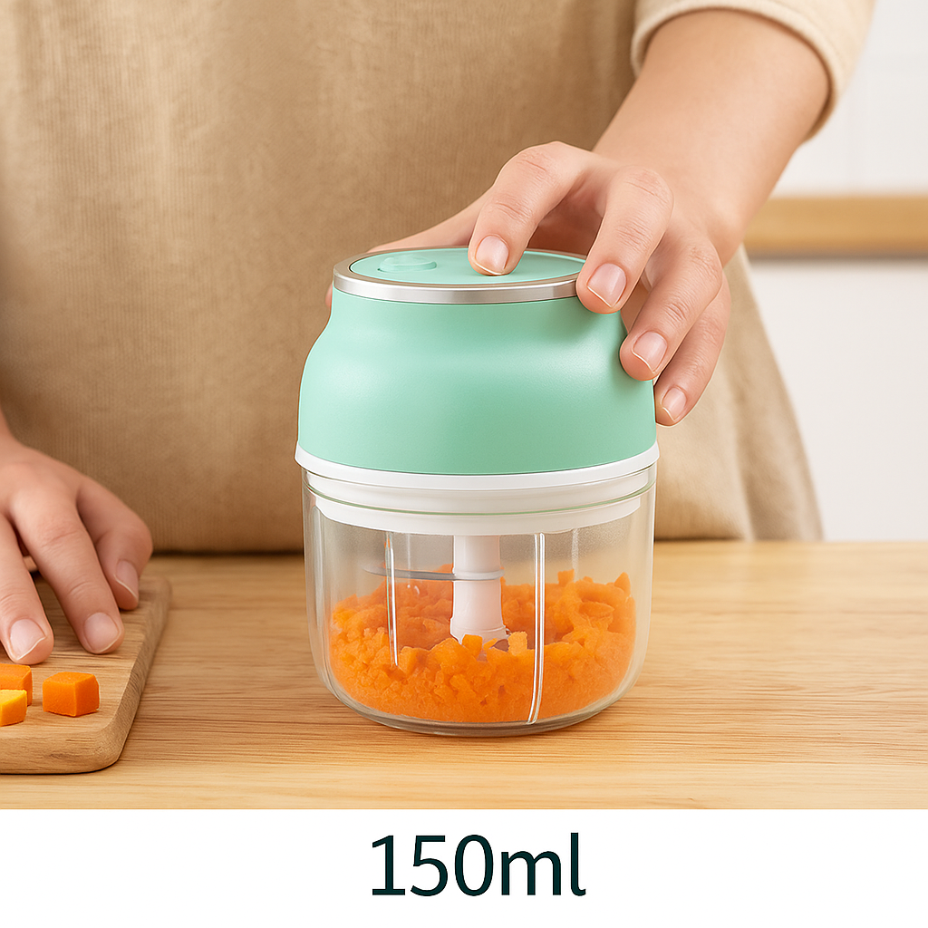 Mini Hachoir Électrique Rechargeable