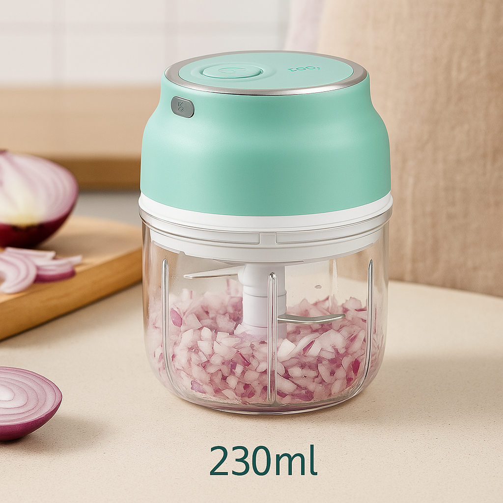 Mini Hachoir Électrique Rechargeable