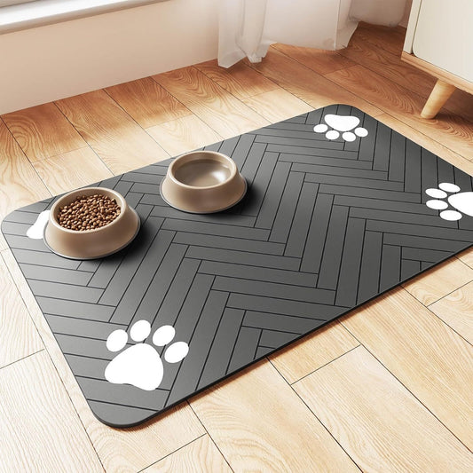 Tapis Antidérapant en Diatomite pour Gamelles