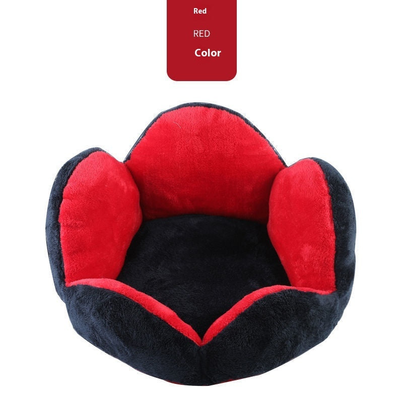 Lit Douillet en Forme de Patte pour Chiens et Chats
