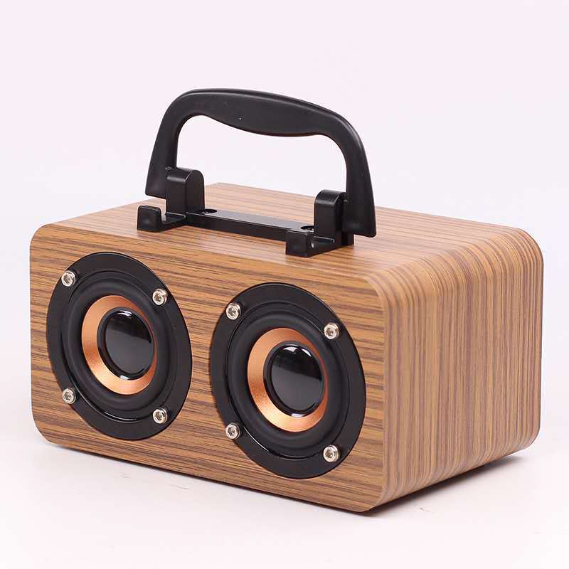 Enceinte Bluetooth Portable en Bois