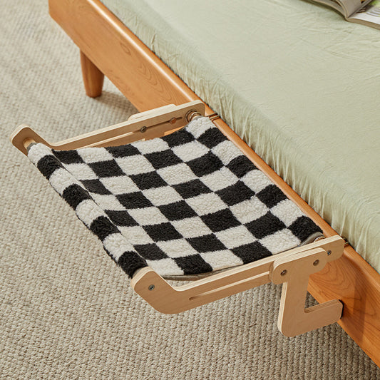 Hamac en bois pour chat – Lit suspendu