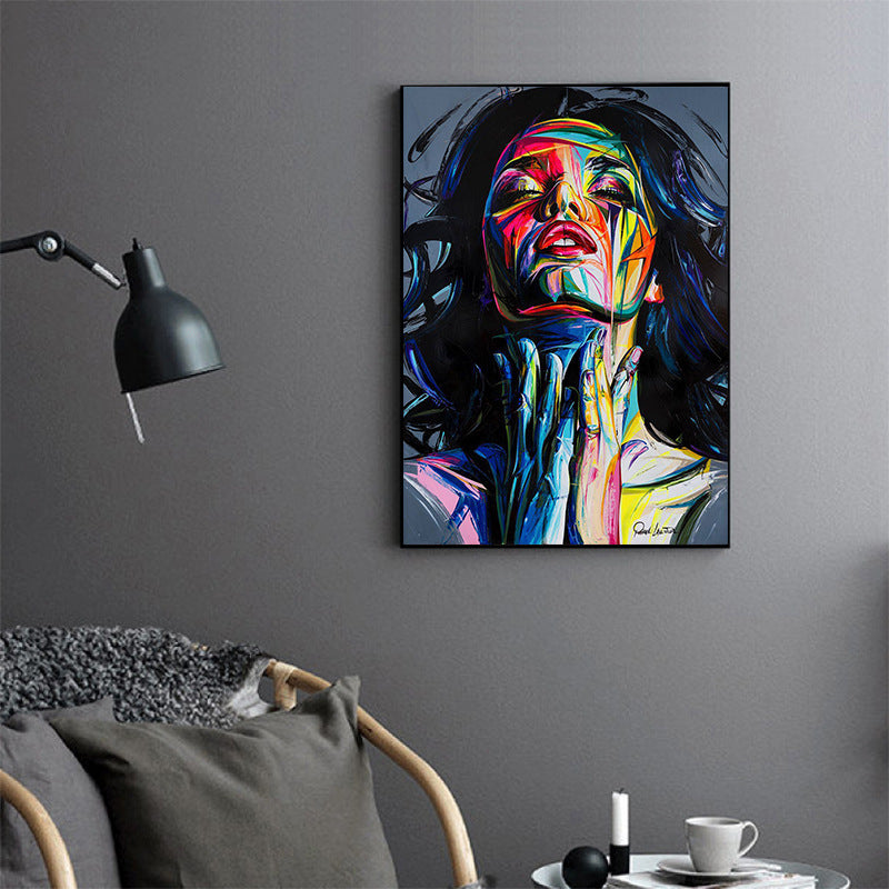 Tableau Décoratif “Smokey Girl”