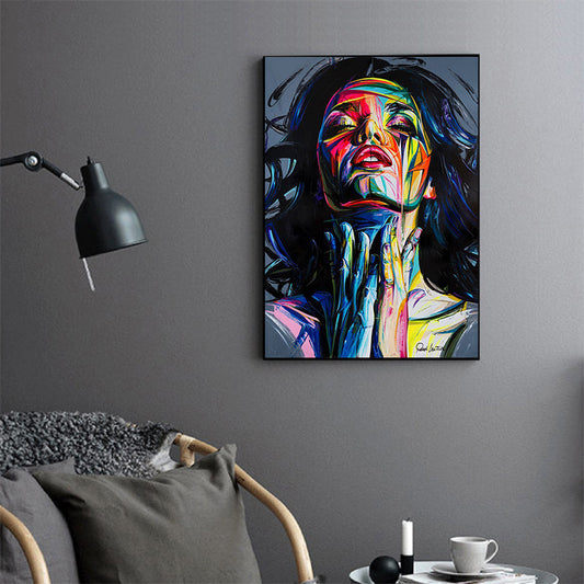 Tableau Décoratif “Smokey Girl”