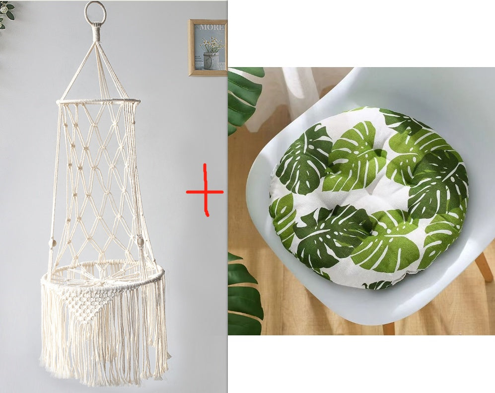 Hamac pour Chat en Macramé – Lit Suspendu