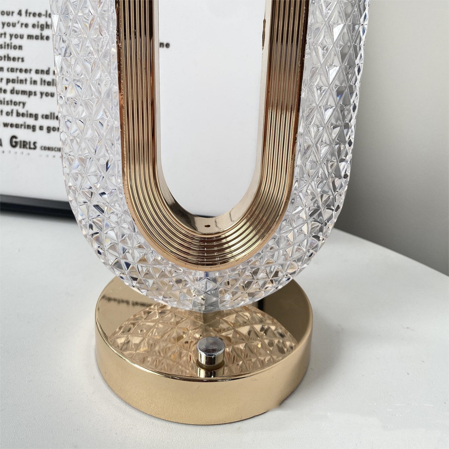 Lampe LED Cristal Tactile
