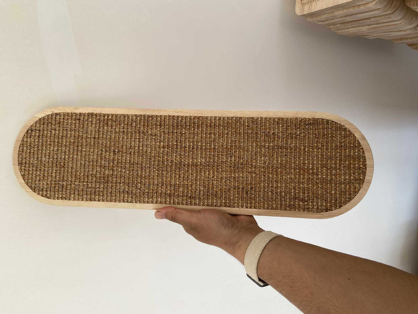 Tapis Griffoir Suspendu en Chanvre pour Chat