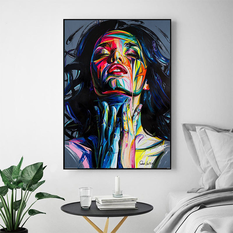 Tableau Décoratif “Smokey Girl”