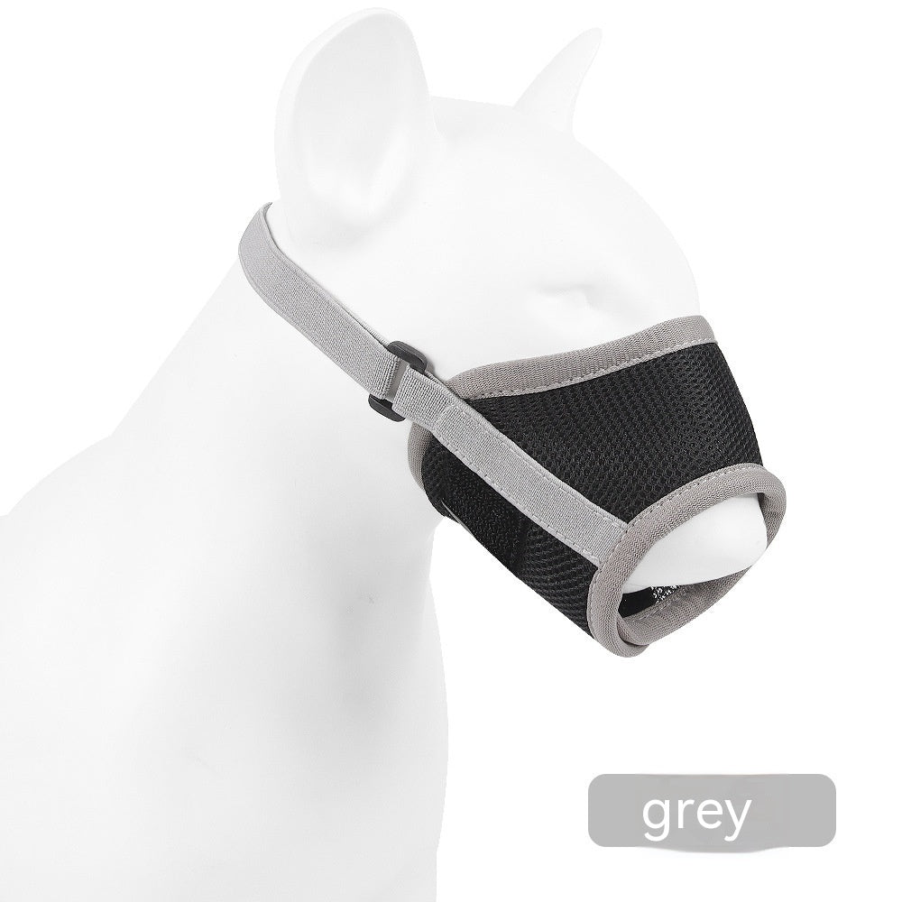 Muselière pour chien en maille respirante