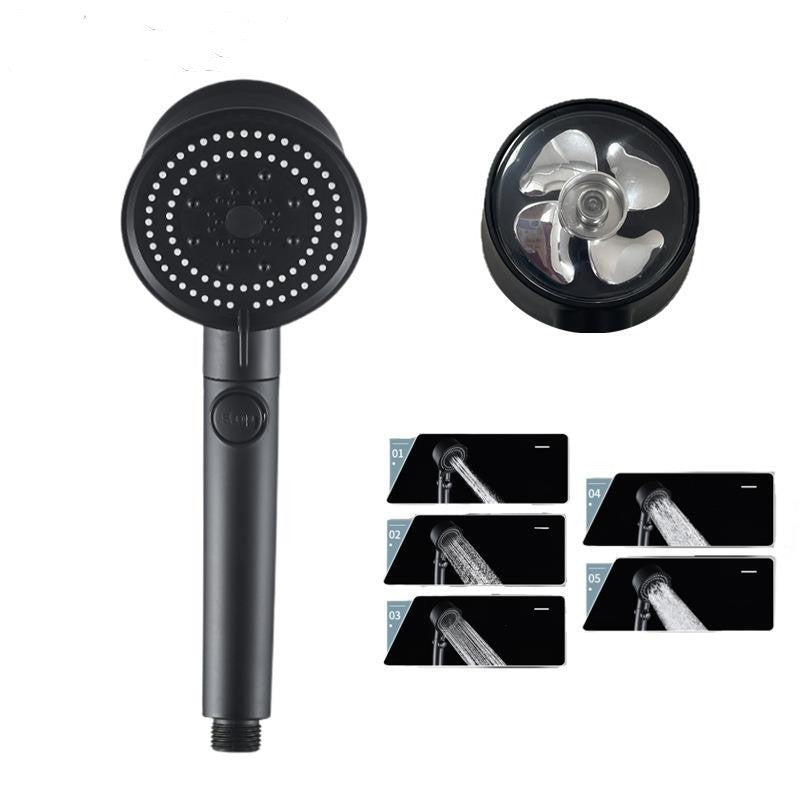 Pommeau de Douche Haute Pression avec Turbine