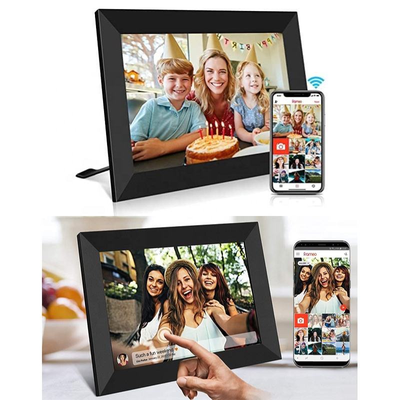 Cadre Photo Numérique Intelligent Wi-Fi avec Écran Tactile
