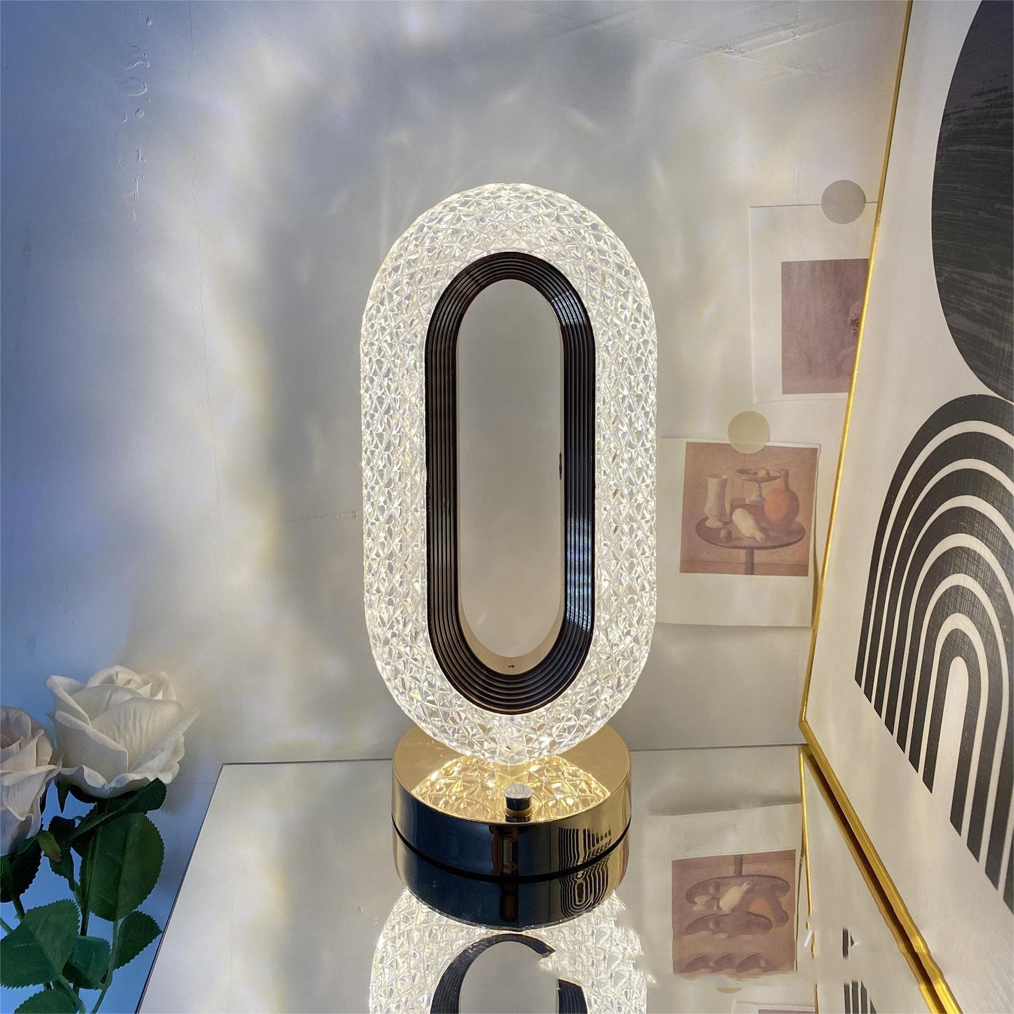 Lampe LED Cristal Tactile