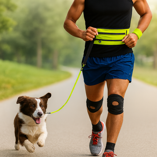 Laisse Mains Libres avec Ceinture Réglable