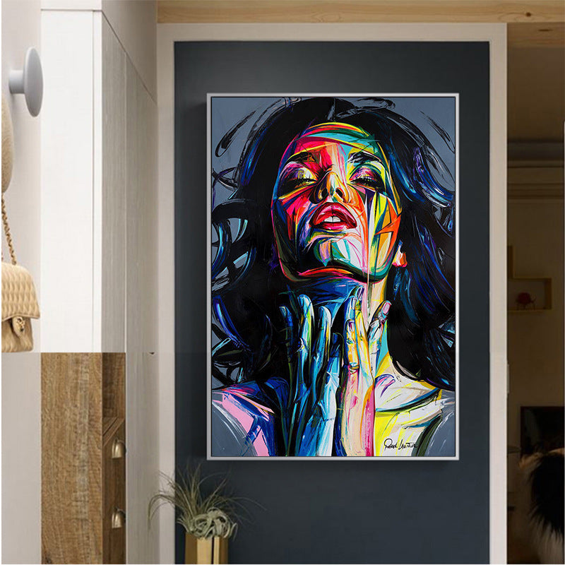 Tableau Décoratif “Smokey Girl”