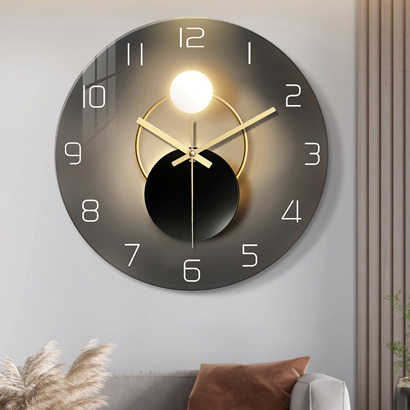 Horloge Murale en Verre Trempé 31 CM
