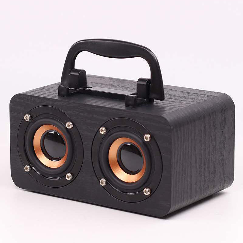 Enceinte Bluetooth Portable en Bois