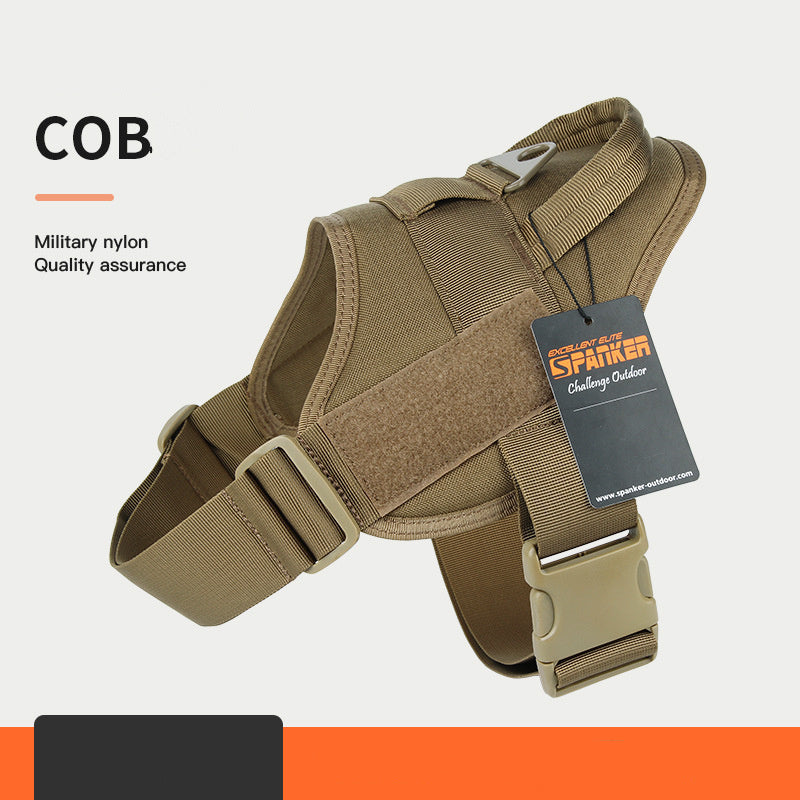 Harnais Tactique Réglable pour Chien
