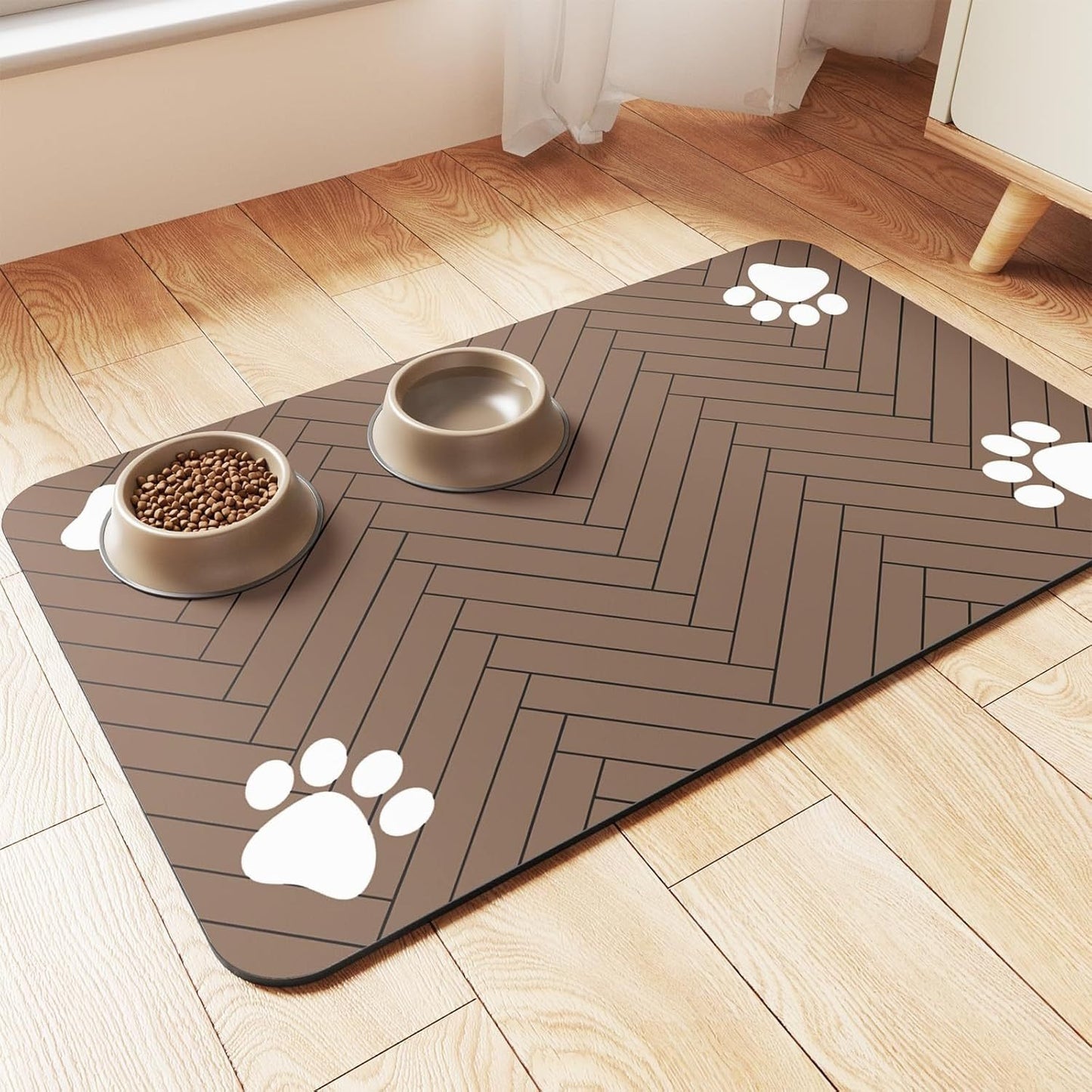 Tapis Antidérapant en Diatomite pour Gamelles