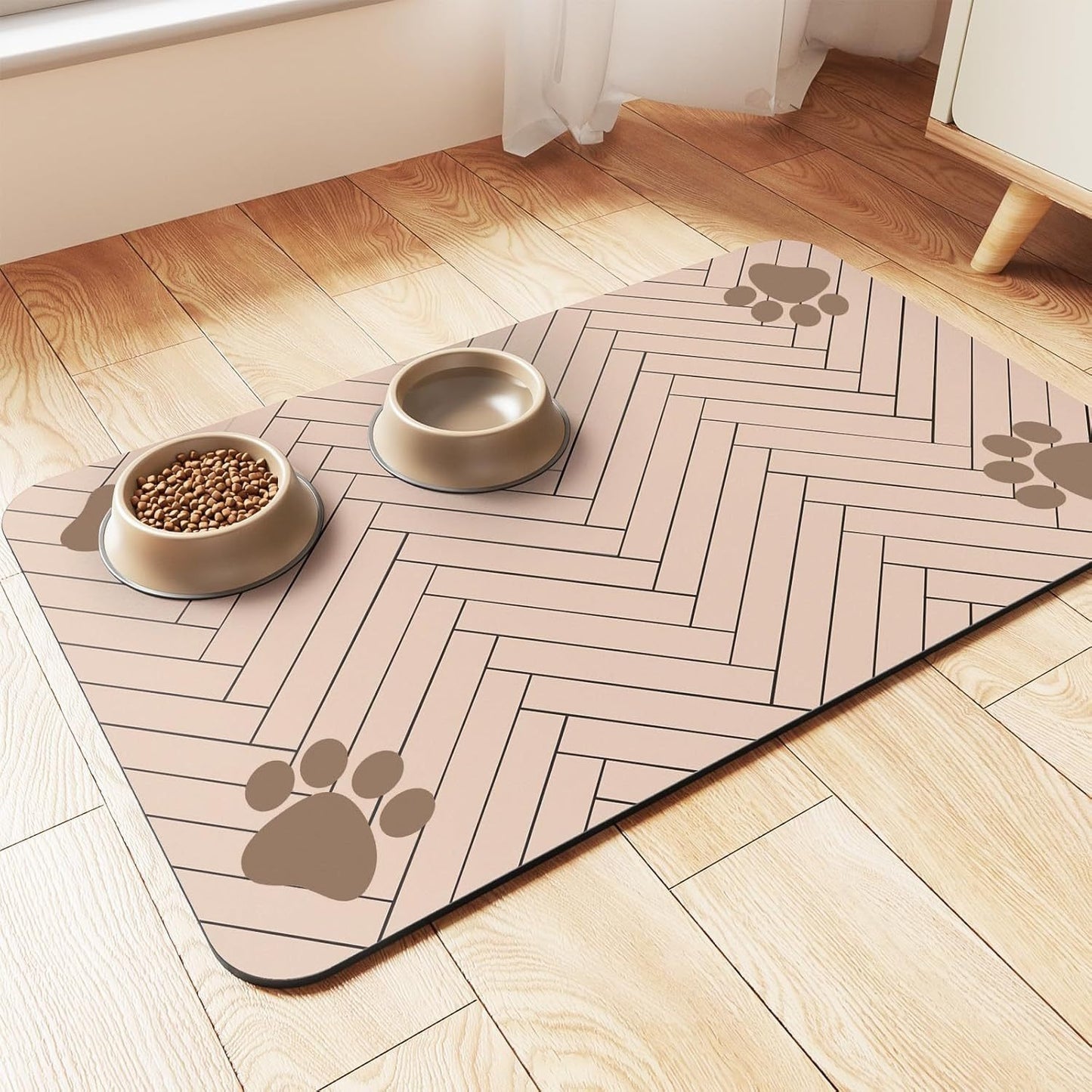 Tapis Antidérapant en Diatomite pour Gamelles