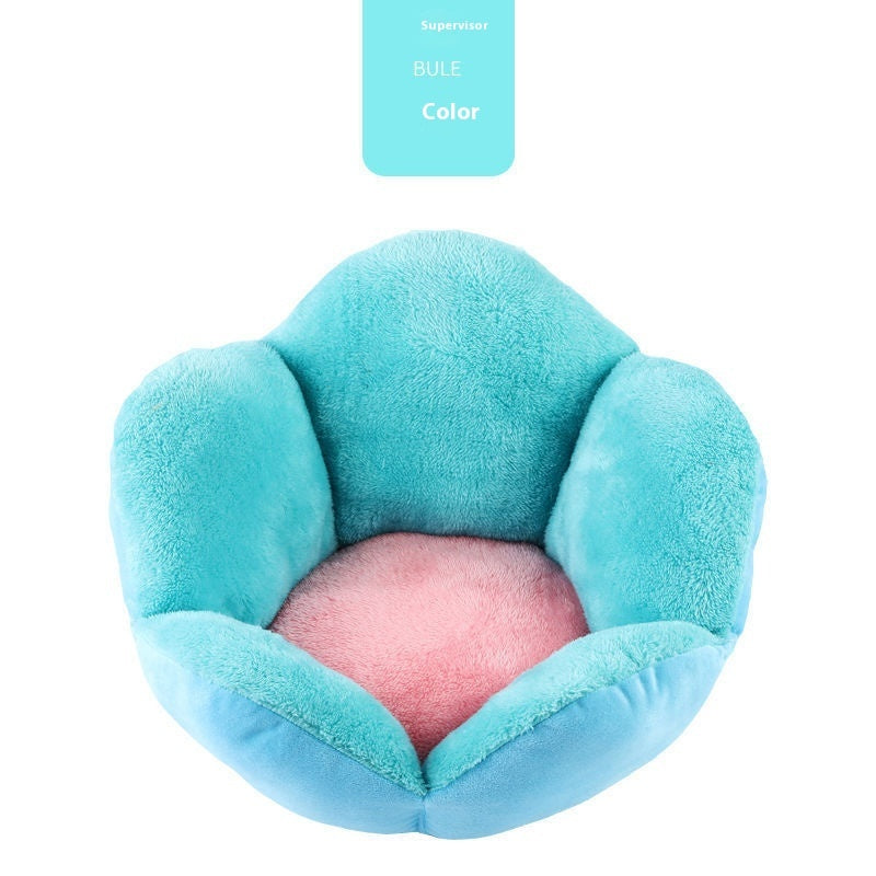 Lit Douillet en Forme de Patte pour Chiens et Chats