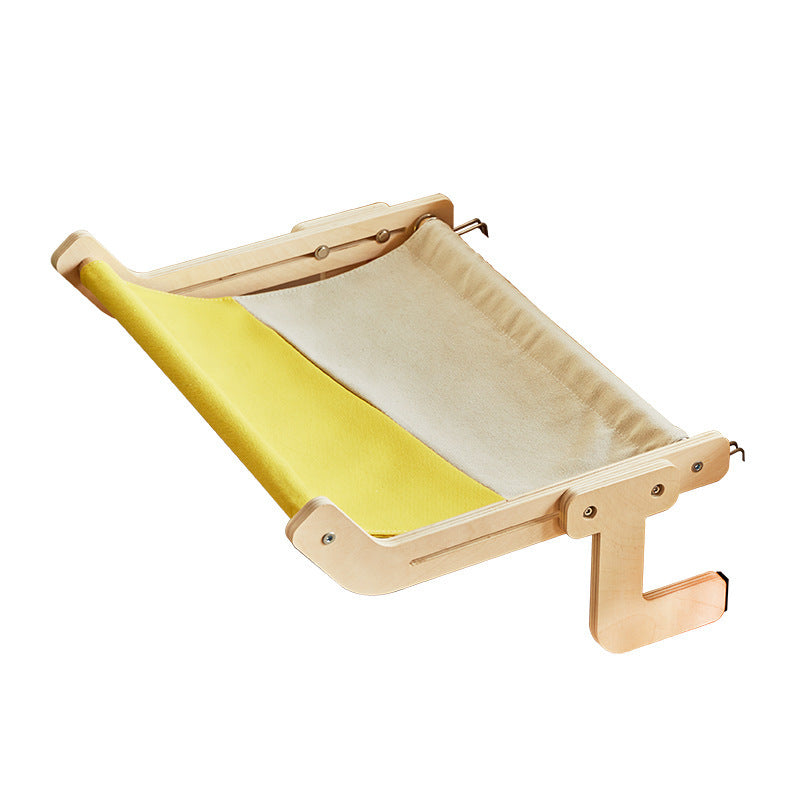 Hamac en bois pour chat – Lit suspendu