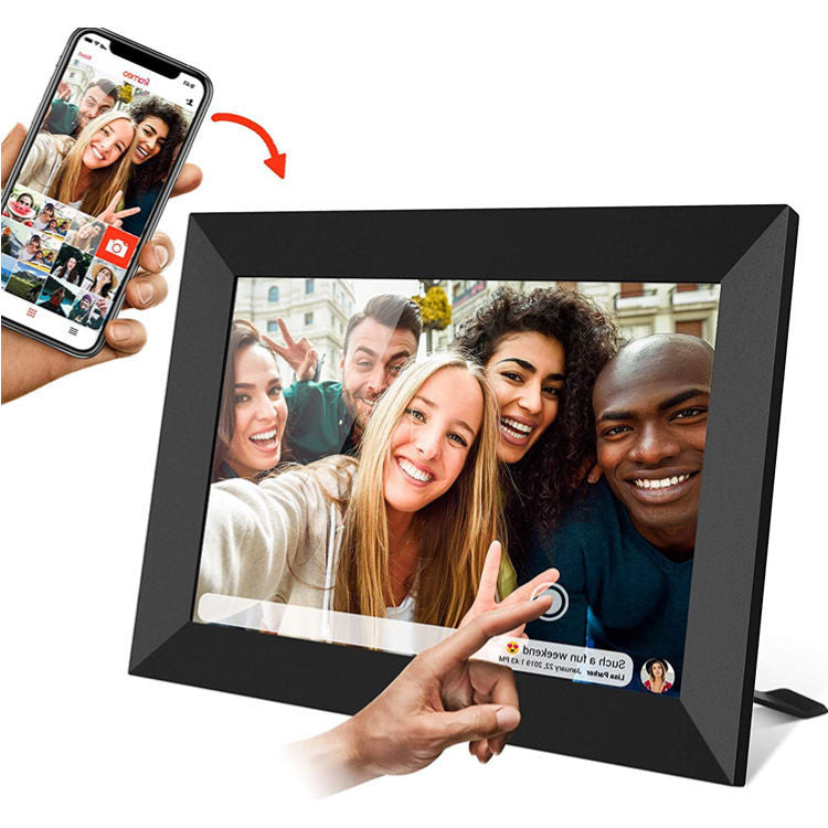 Cadre Photo Numérique Intelligent Wi-Fi avec Écran Tactile