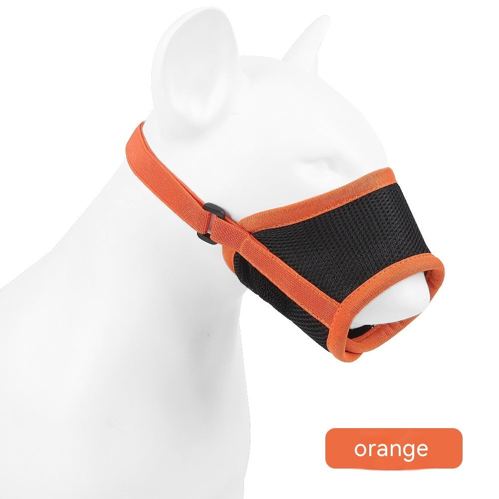 Muselière pour chien en maille respirante