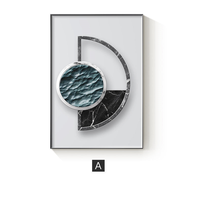 Affiche Murale Abstraite Géométrique
