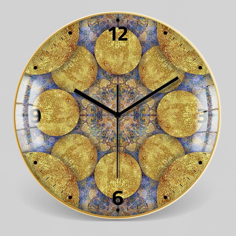 Horloge Murale Marocaine en Verre Trempé