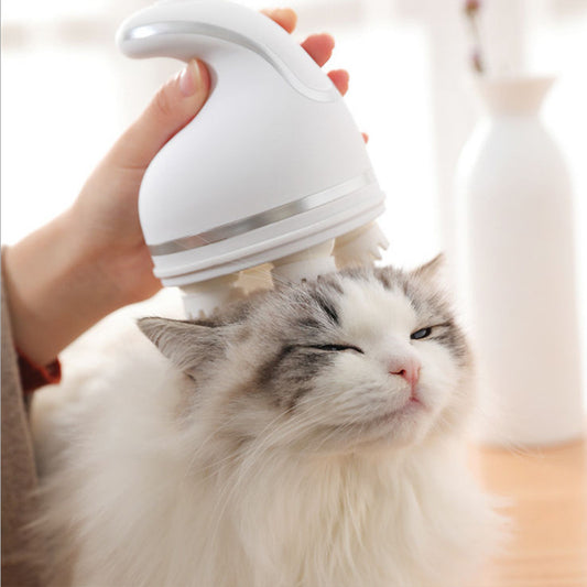 Masseur de tête électrique pour animaux