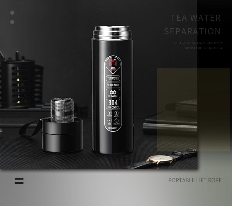 Bouteille Isotherme avec Séparateur à Thé – 600 ml