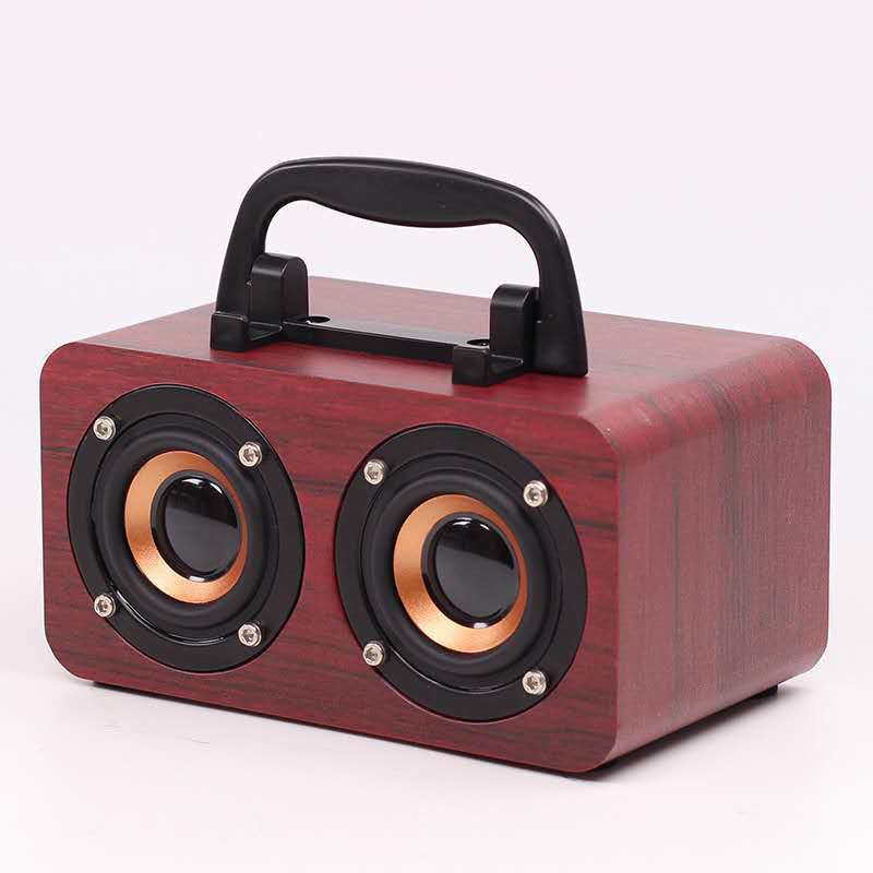 Enceinte Bluetooth Portable en Bois